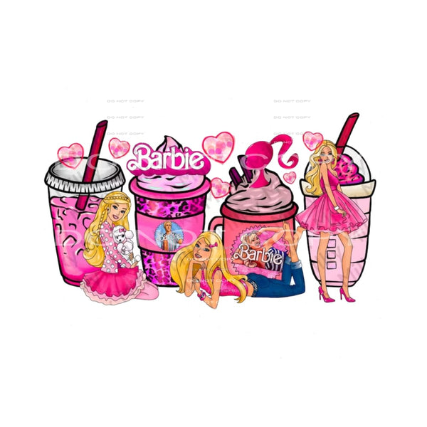 Barbie 13 Sublimation transfers - Heat Transfer Graphic Tee