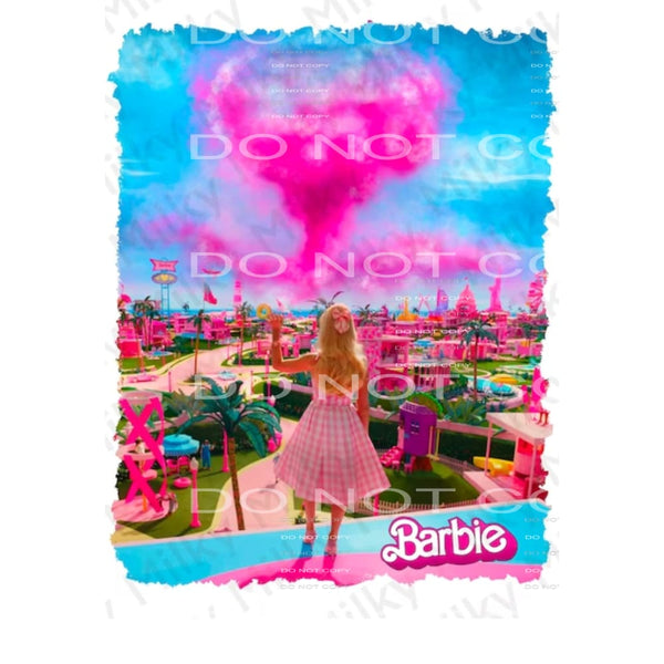 Barbie 15 Sublimation transfers - Heat Transfer Graphic Tee