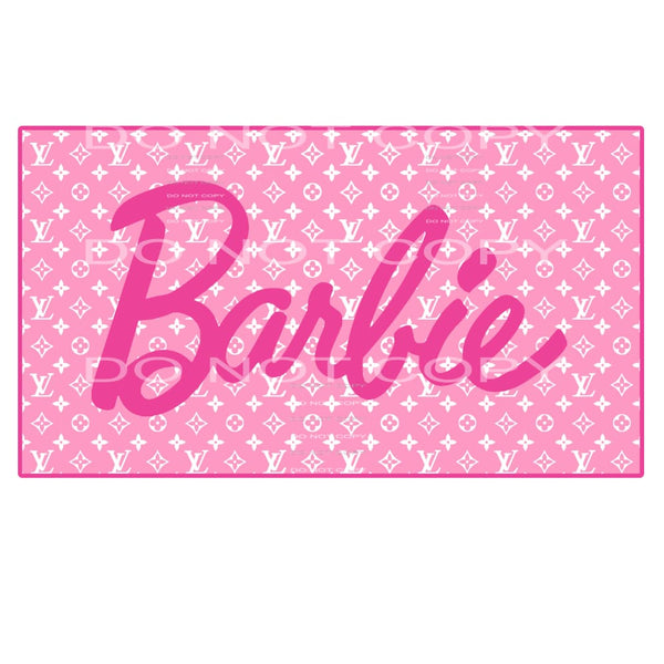 Barbie # 89901 Sublimation transfers - Heat Transfer Graphic