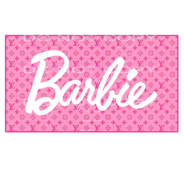 Barbie # 89902 Sublimation transfers - Heat Transfer Graphic