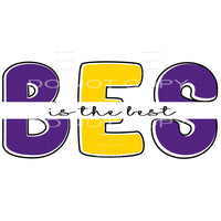 BES is the Best custom school # 88838 Sublimation transfers