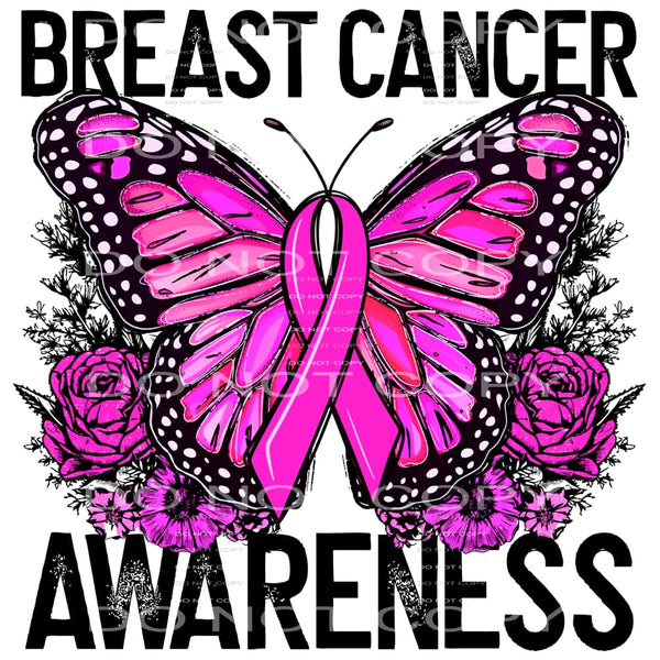 Breast Cancer Awareness #5551 Sublimation transfers - Heat