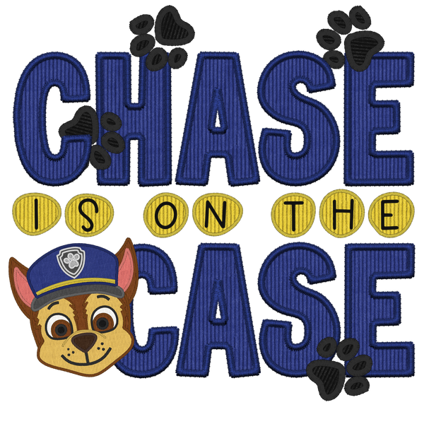 Chase Is On The Case #7635 Sublimation transfers - Heat