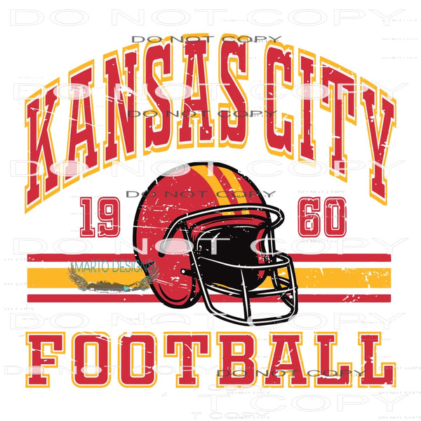 Chiefs # 1960 Sublimation transfers - Heat Transfer Graphic