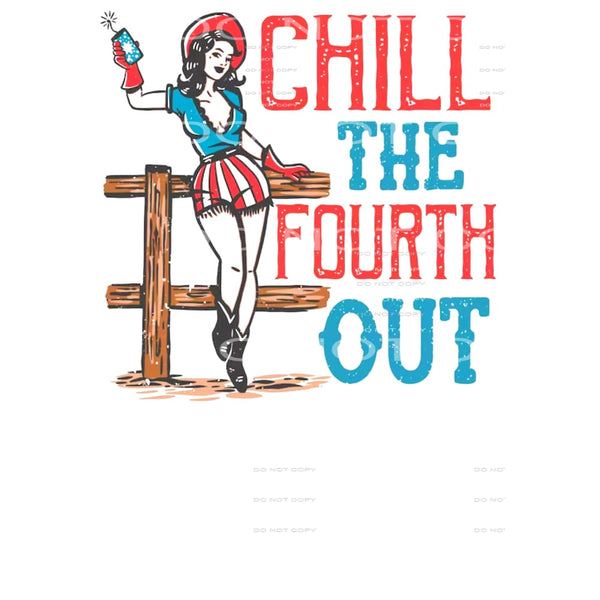 chill the fourth out # 99939 Sublimation transfers - Heat