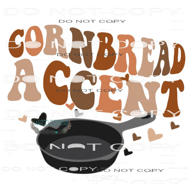 Cornbread accent # 1062 Sublimation transfers - Heat