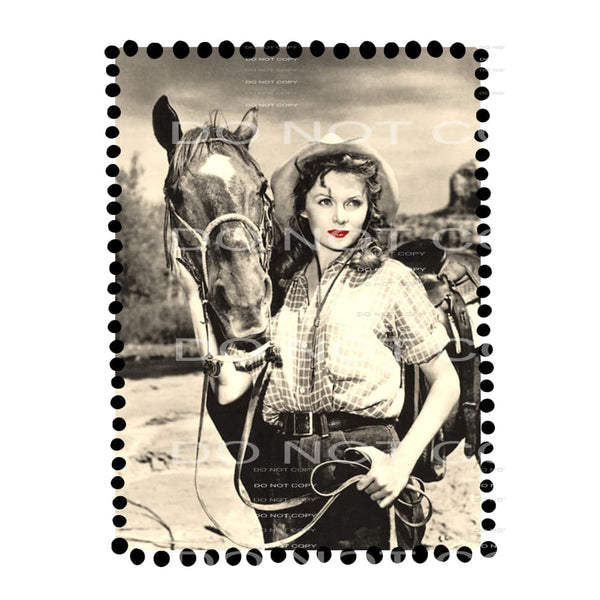 cowgirl # 99941 Sublimation transfers - Heat Transfer