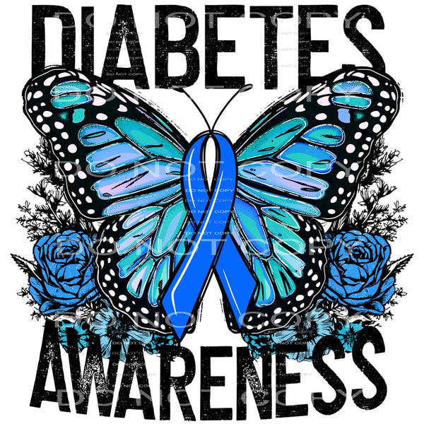 Diabetes Awareness #5441 Sublimation transfers - Heat
