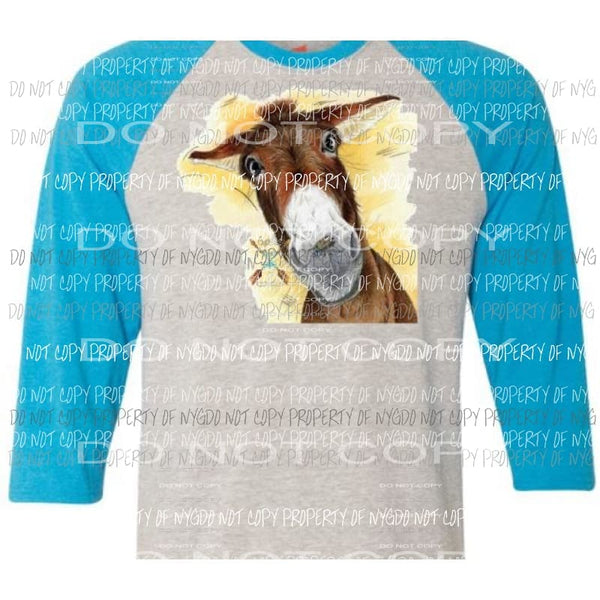 Donkey with fly on nose sublimation transfer Heat Transfer