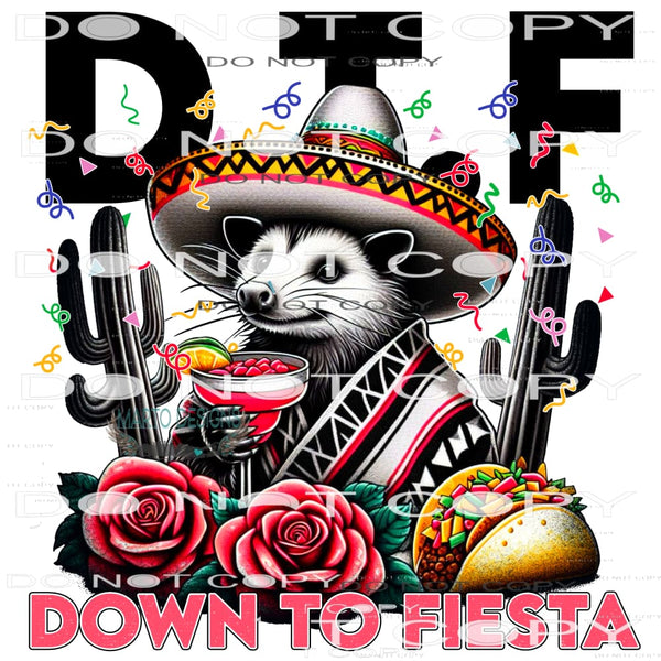 Down To Fiesta #10271 Sublimation transfers - Heat Transfer