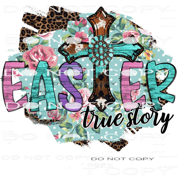 Easter True Story #10010 Sublimation transfers - Heat