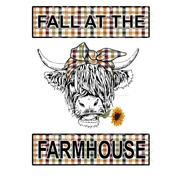 fall at the farmhouse # 88863 Sublimation transfers - Heat