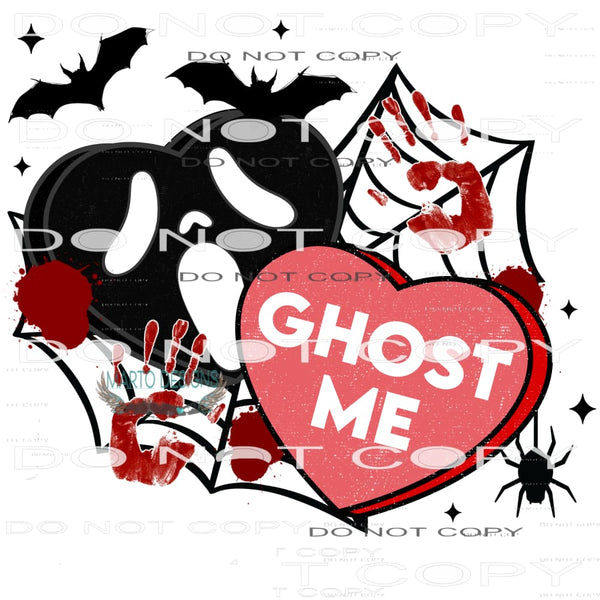 Ghost Me #9839 Sublimation transfers - Heat Transfer Graphic