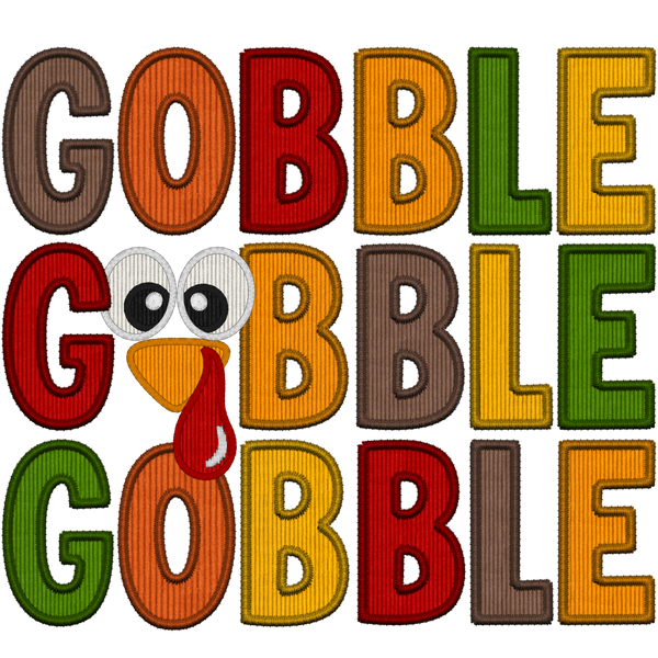 Gobble #8384 Sublimation transfers - Heat Transfer Graphic