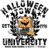 Halloween Town University #6792 Sublimation transfers - Heat