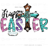 Happy Easter #10024 Sublimation transfers - Heat Transfer