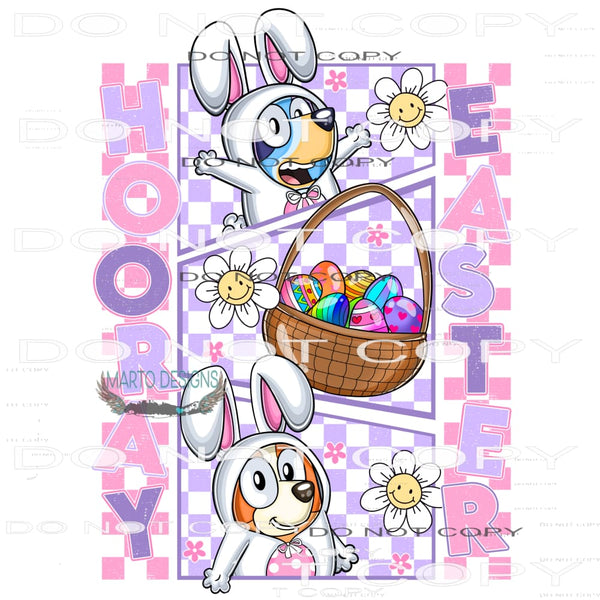 Horay Easter #10237 Sublimation transfers - Heat Transfer