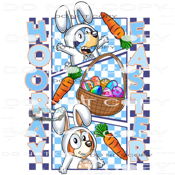 Horay Easter #10241 Sublimation transfers - Heat Transfer