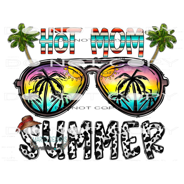 Hot Mom Summer #10466 Sublimation transfers - Heat Transfer