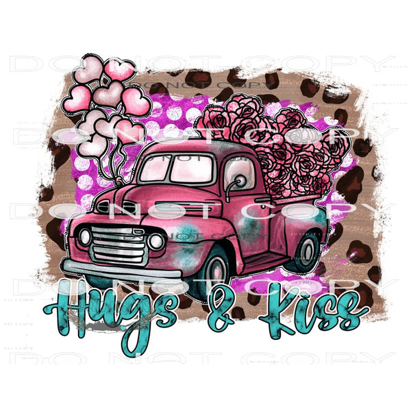 Hugs And Kisses #9633 Sublimation transfers - Heat Transfer