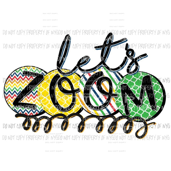 Let’s Zoom Sublimation transfers Heat Transfer