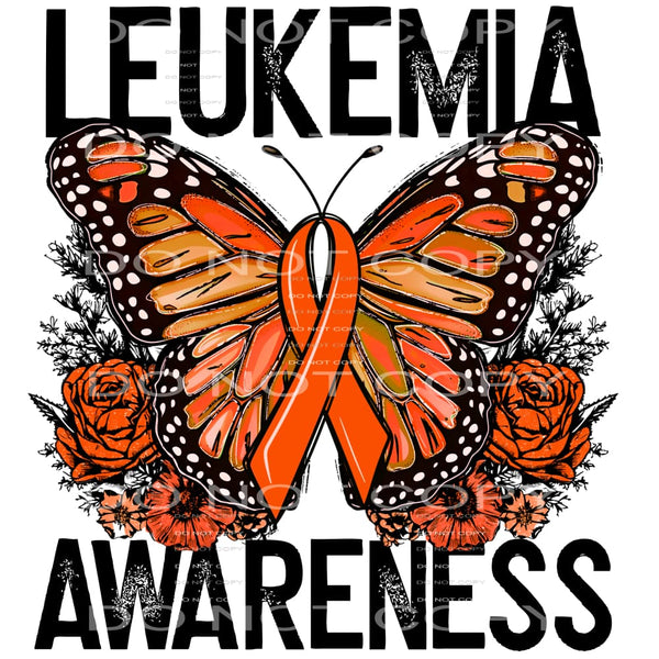 Leukemia Awareness #5548 Sublimation transfers - Heat
