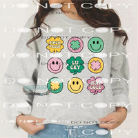 Lucky #10124 Sublimation transfers - Heat Transfer Graphic