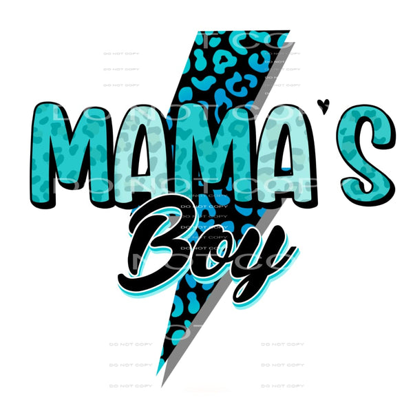 Mama’s Boy #4609 Sublimation transfers - Heat Transfer