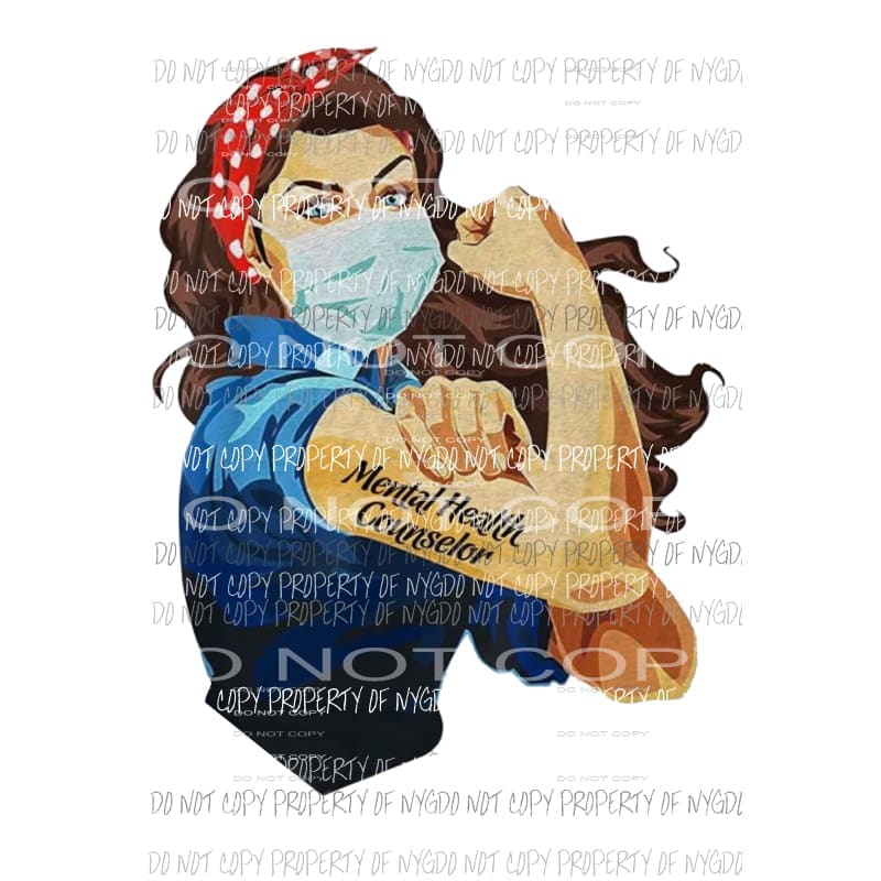martodesigns - Mental Health Worker Sublimation transfers