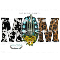 Mom #10511 Sublimation transfers - Heat Transfer Graphic
