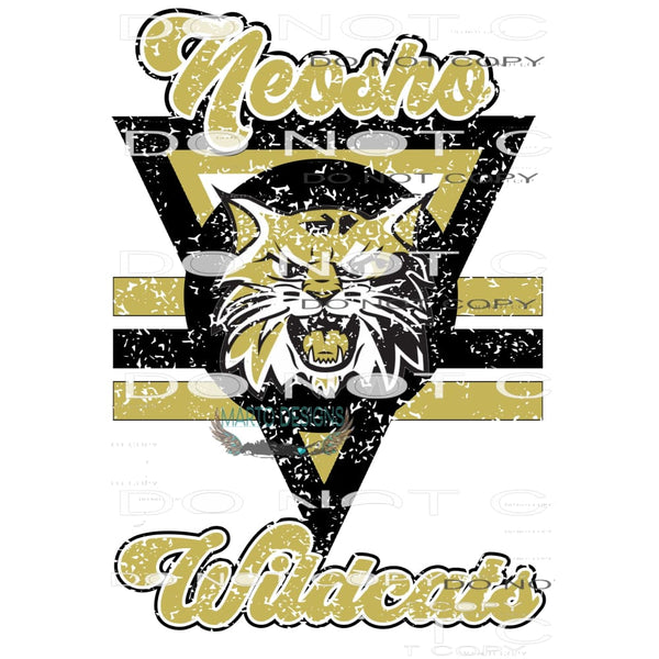 Neosho Wildcats # 4426 Sublimation transfers - Heat Transfer