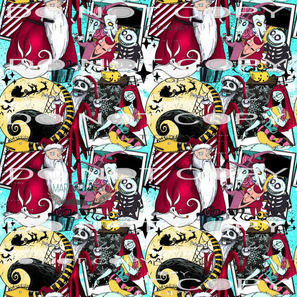 Nightmare Before Christmas #8669 Sublimation transfers -