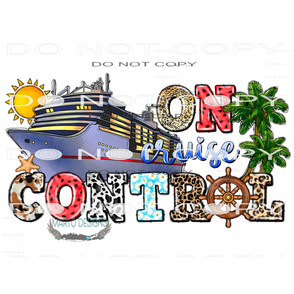 On Cruise Control #10405 Sublimation transfers - Heat