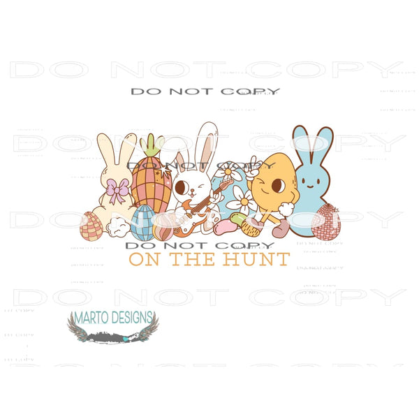 On The Hunt #10170 Sublimation transfers - Heat Transfer