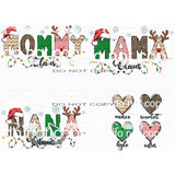 Personalized name Christmas # 120 includes 4 there are more