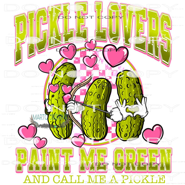 Pickle Lover #9266 Sublimation transfers - Heat Transfer