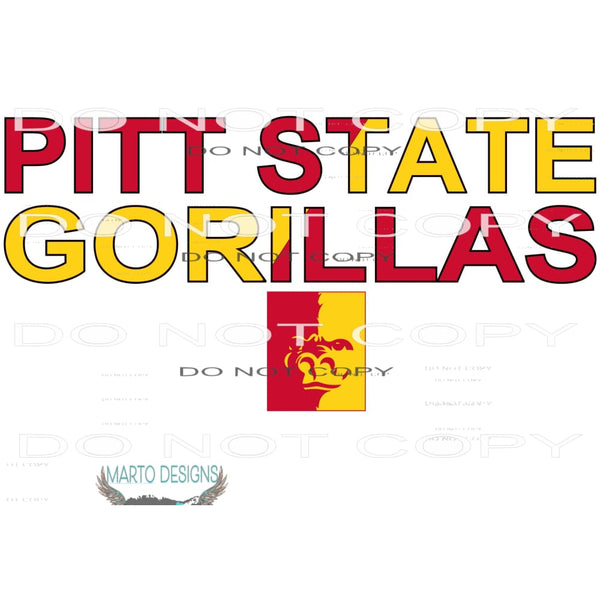 Pitt state gorillas # 167 Sublimation transfers - Heat