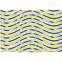 Rams Blue and gold background Sublimation transfers - Heat