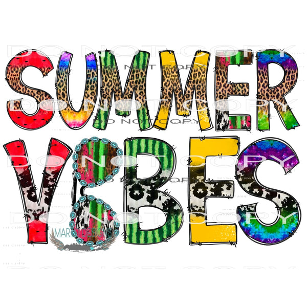 Summer Vibes #10614 Sublimation transfers - Heat Transfer