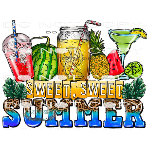 Sweet Summer #10429 Sublimation transfers - Heat Transfer