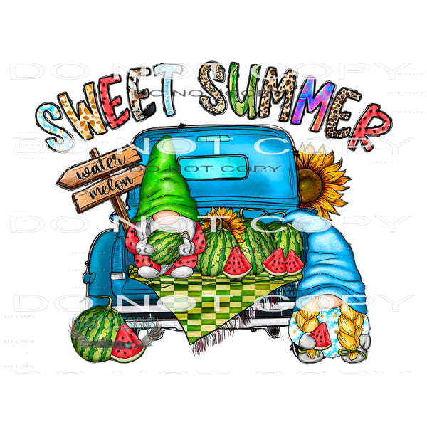 Sweet Summer #10449 Sublimation transfers - Heat Transfer