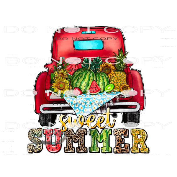 Sweet Summer #10457 Sublimation transfers - Heat Transfer