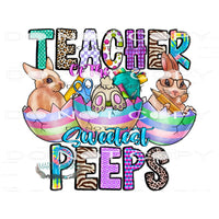 Teacher Of The Sweetest Peeps #10071 Sublimation transfers -