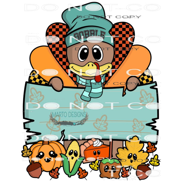 Thanksgiving Name Boy #8227 Sublimation transfers - Heat