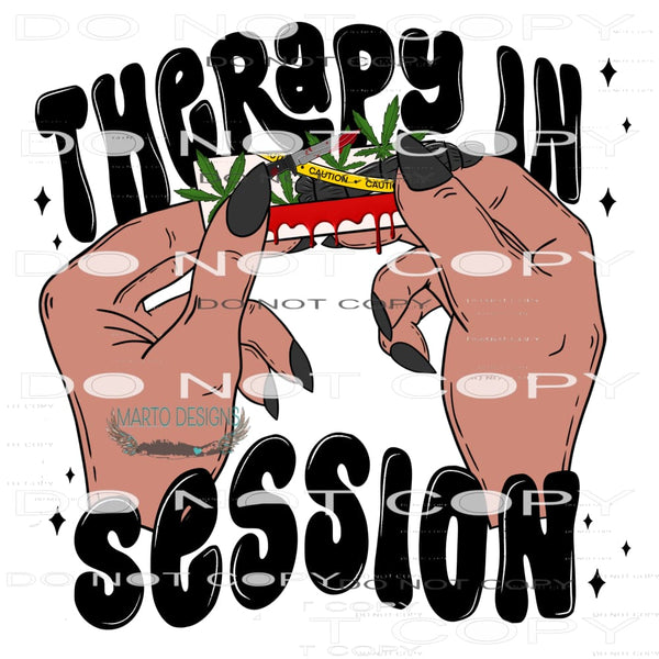 Therapy In Session #6111 Sublimation transfers - Heat