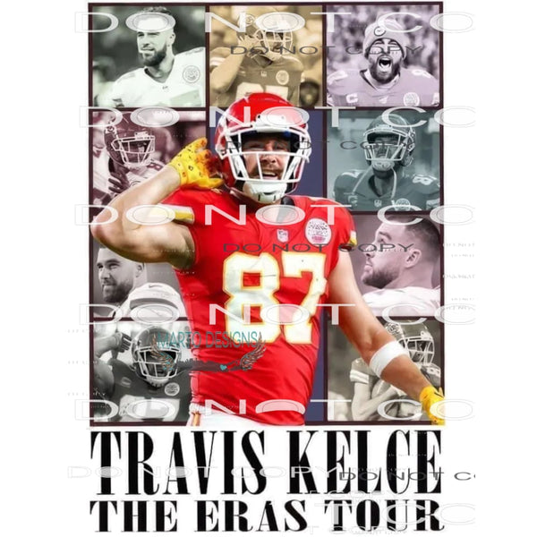 Travis Kelce The Eras Tour #7863 Sublimation transfers -