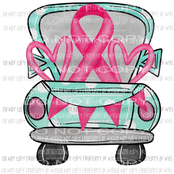Truck with ribbons #2 Sublimation transfers Heat Transfer
