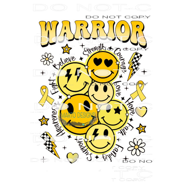 Warrior #6426 Sublimation transfers - Heat Transfer Graphic