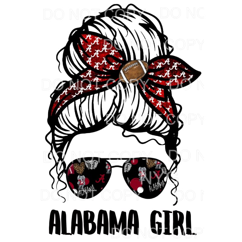 martodesigns Alabama Girl Messy Bun 523 Sublimation