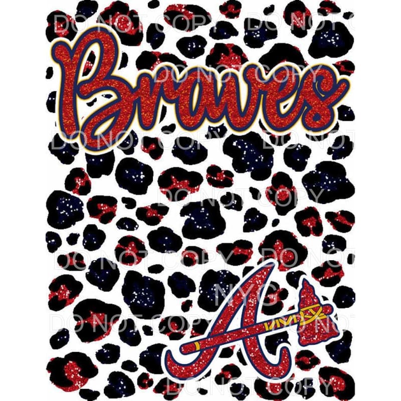 atlanta braves sublimation design